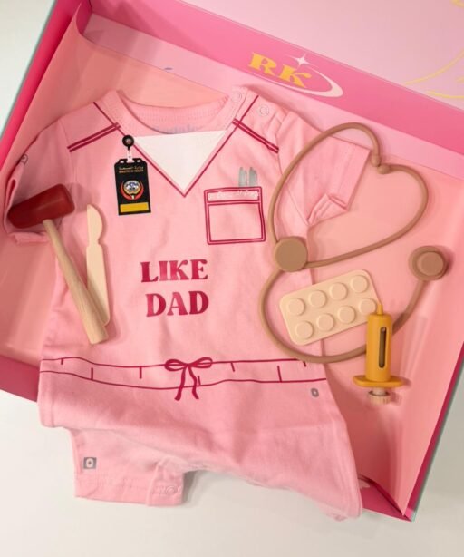 Baby Girl Scrub Set