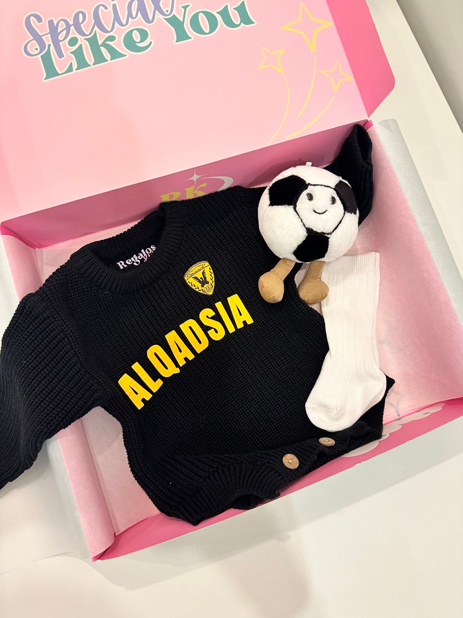 Alqadsia Baby Soccer Knit Set