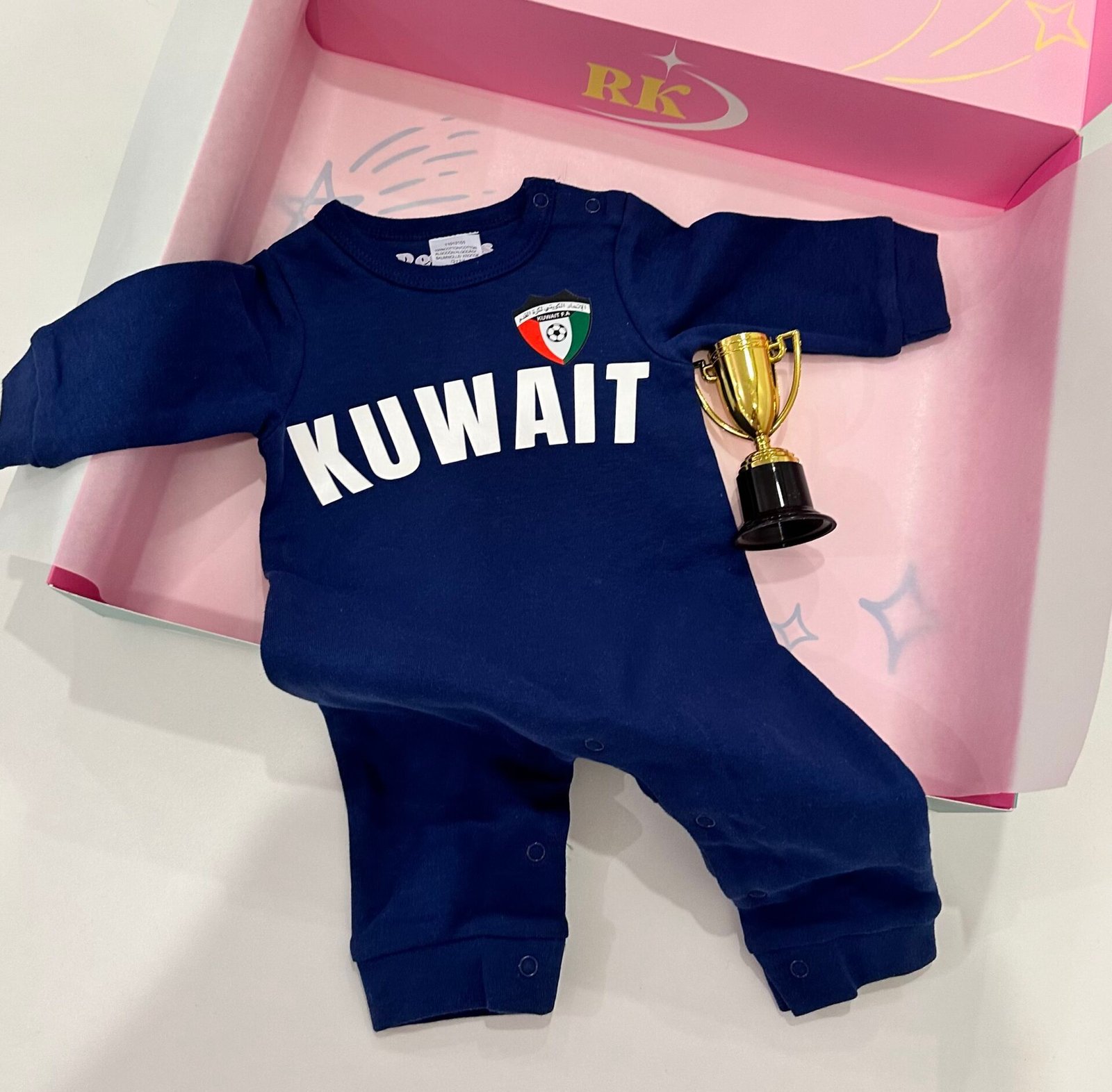 Kuwait Baby Soccer Overall