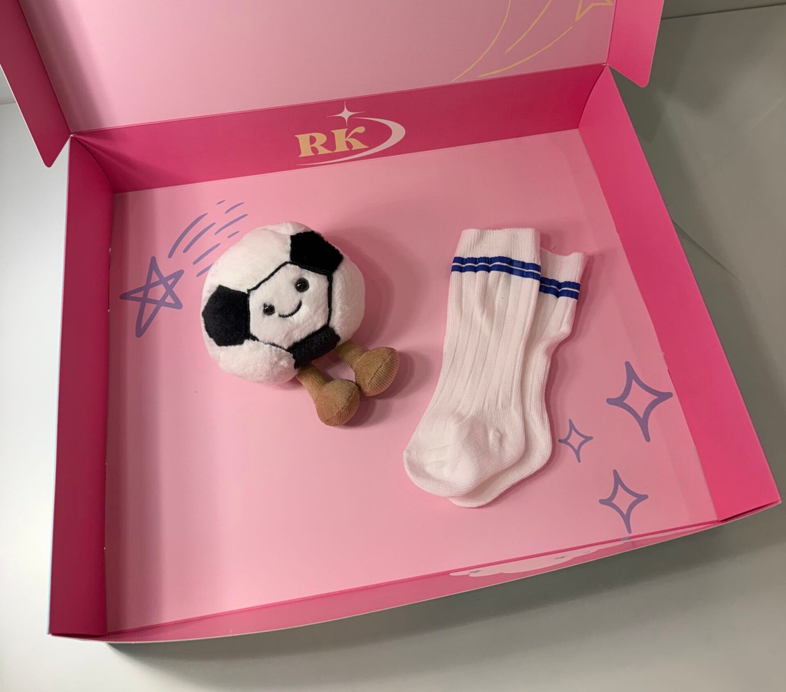 Soccer Socks / Ball Plush