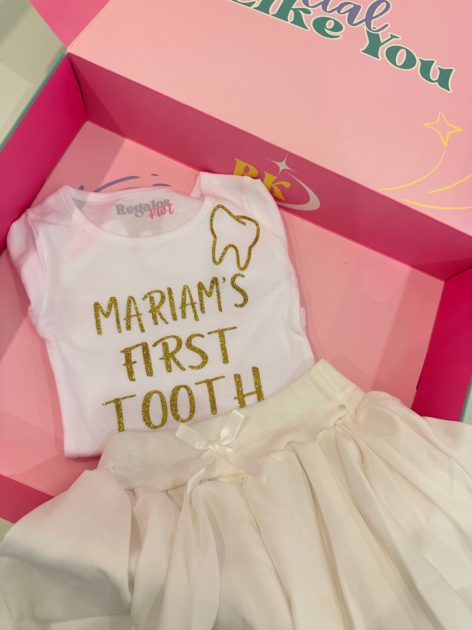 Baby First Tooth Tutu Set - Image 4