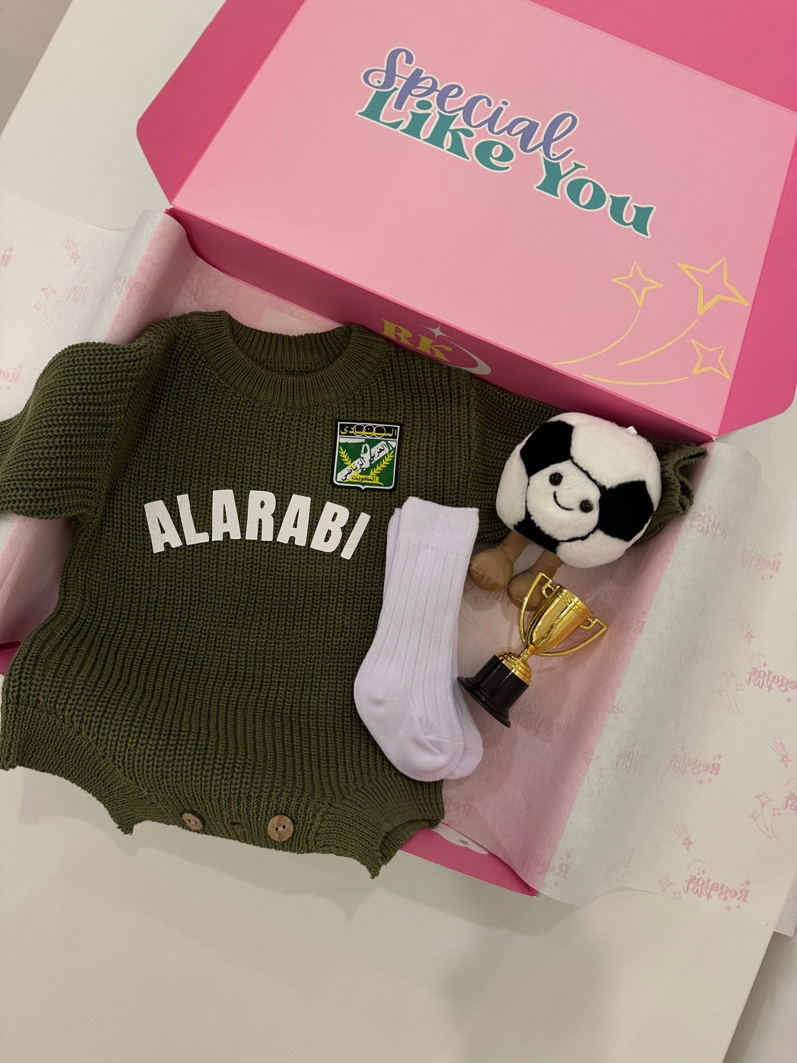 Alarabi Baby Soccer Knit Set