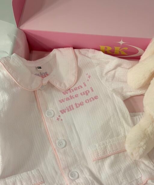 Alternative view of Girl Birthday Pajama Set