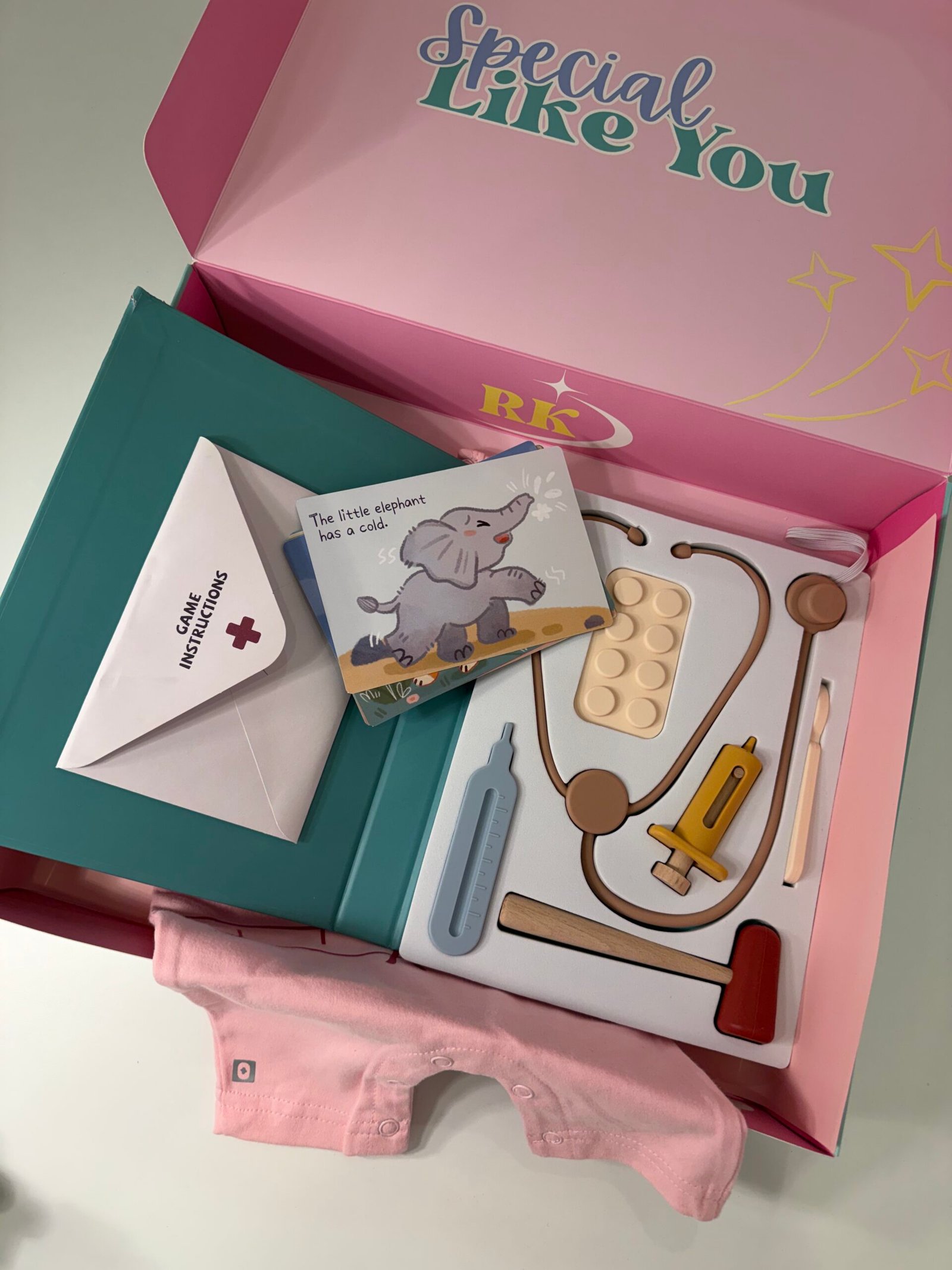 Baby Girl Scrub Set - Image 2