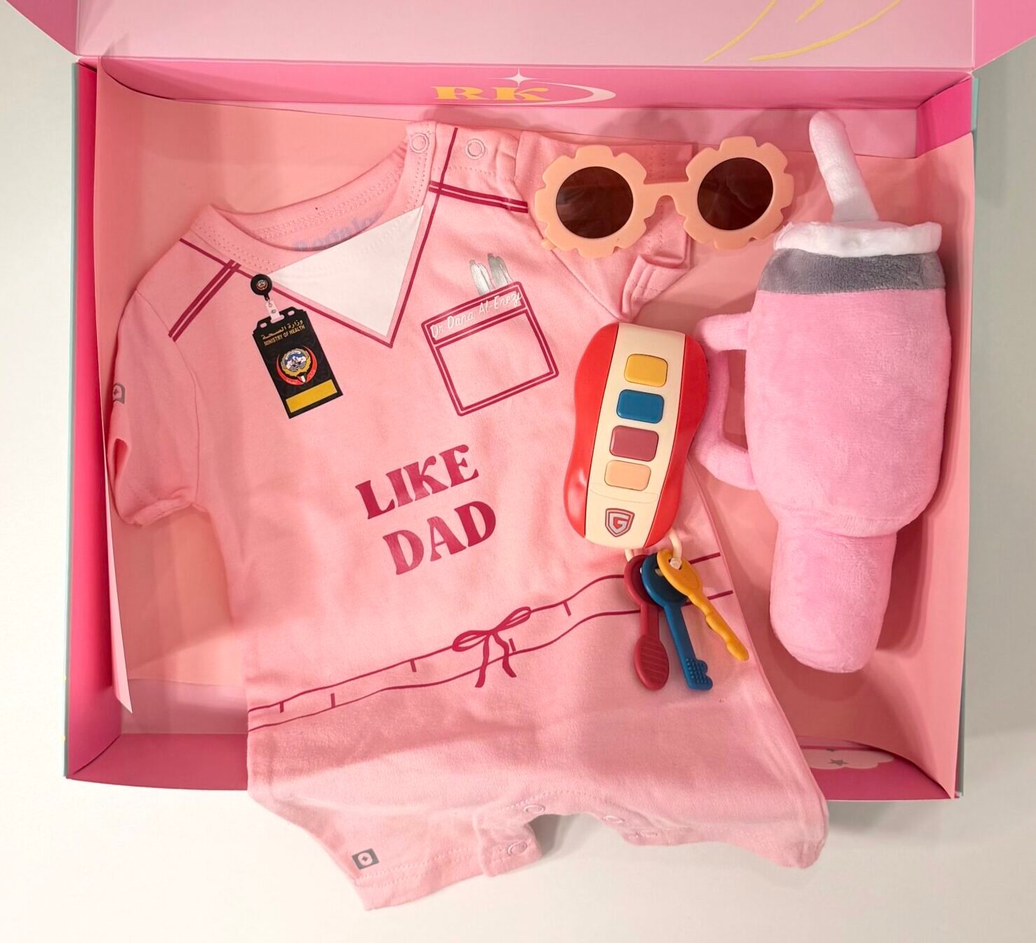 Baby Girl Scrub Set - Image 5