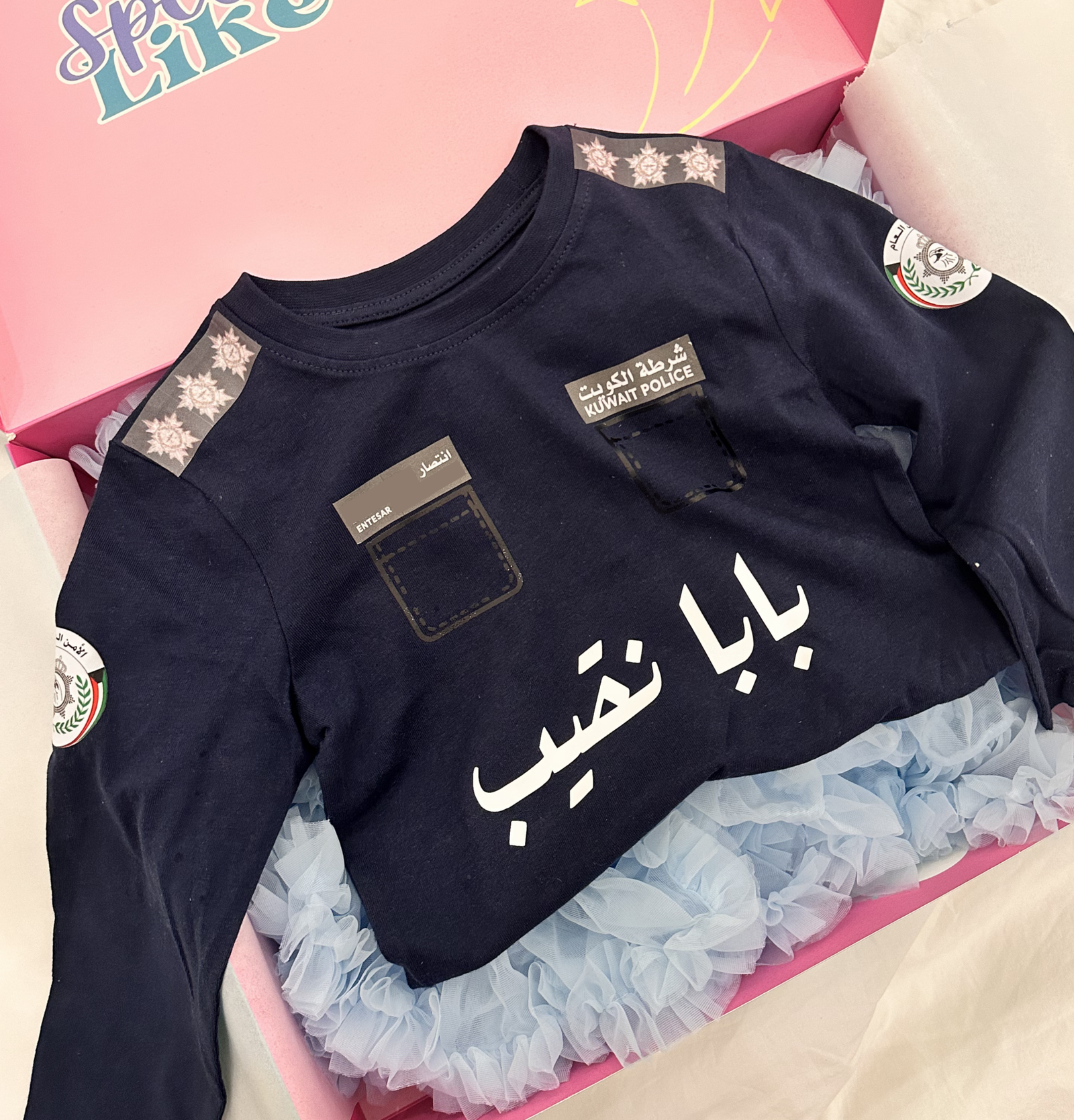 Police Tutu Baby Set - الصورة 2