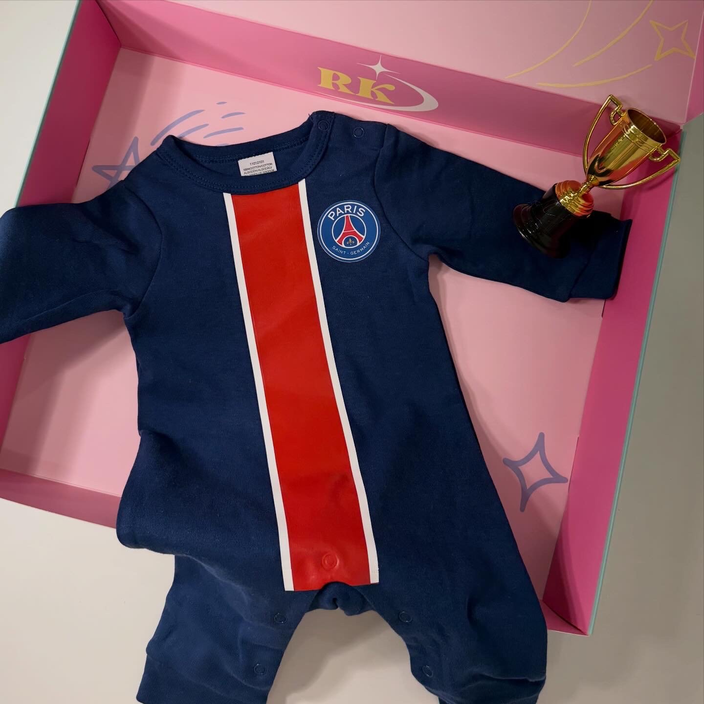 Paris Baby Soccer Overall