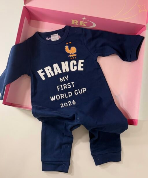 Alternative view of France Baby World Cup Onesie