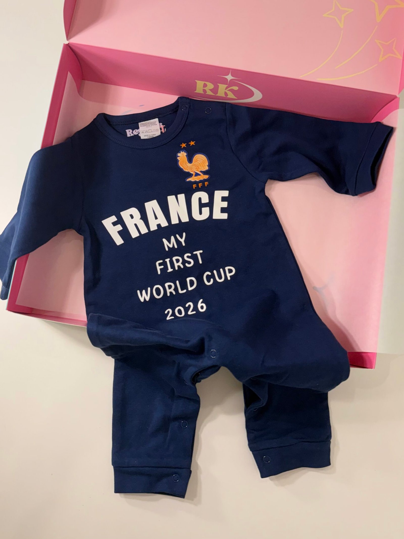France Baby World Cup Onesie - Image 2
