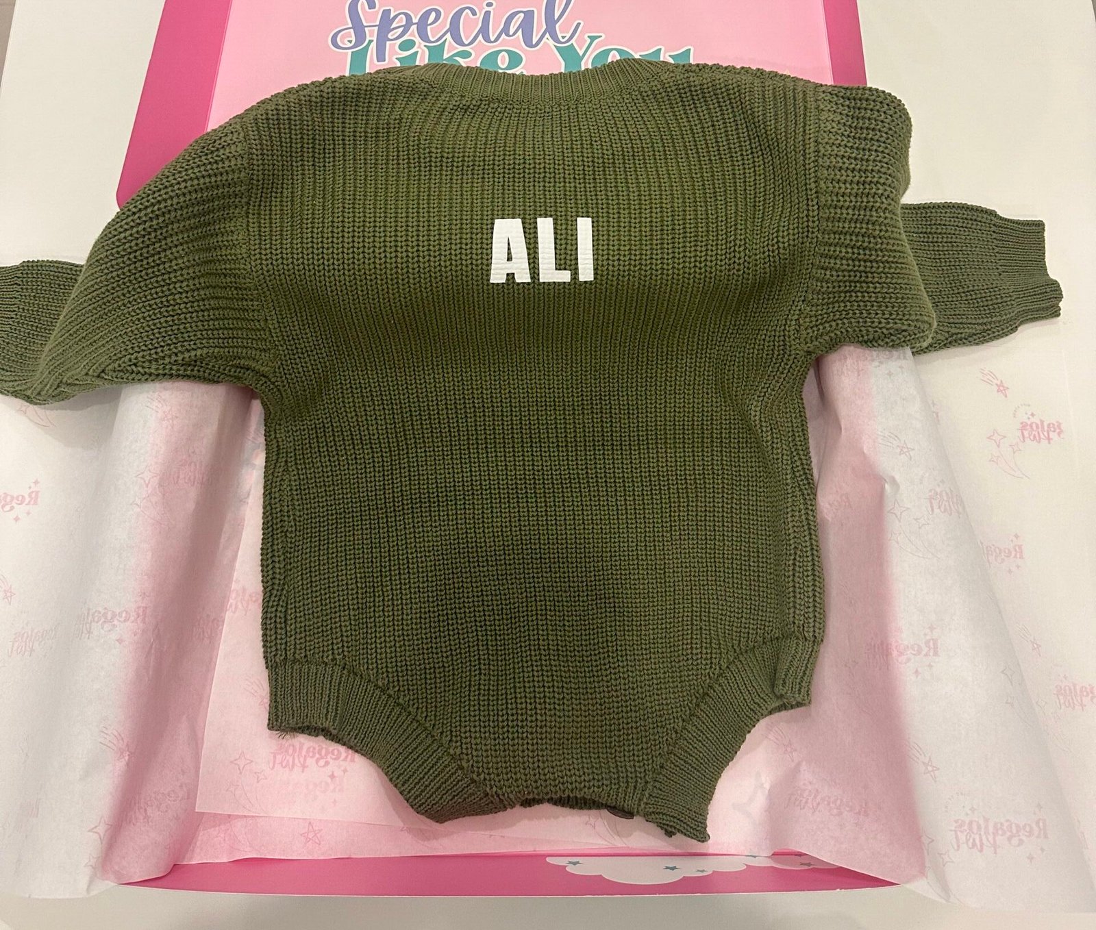 Saudi Arabia Baby Soccer Knit Set - Image 3