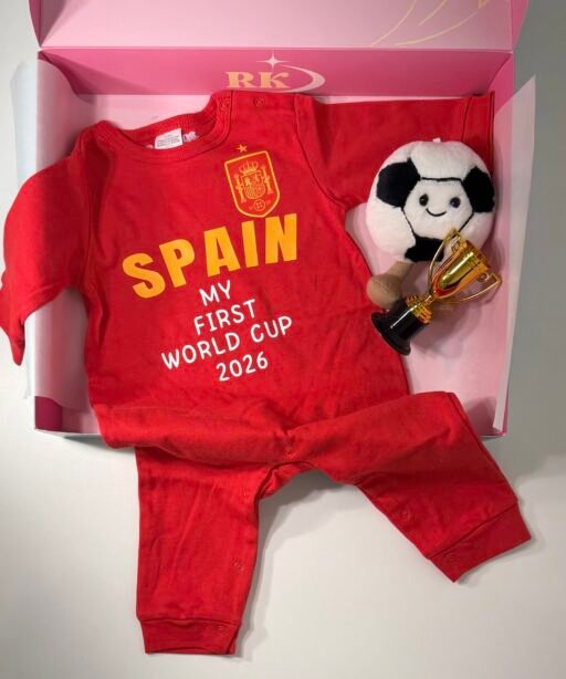 Spain Baby World Cup Onesie