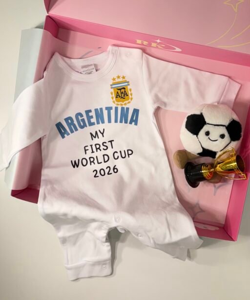 Alternative view of Argentina Baby World Cup Onesie