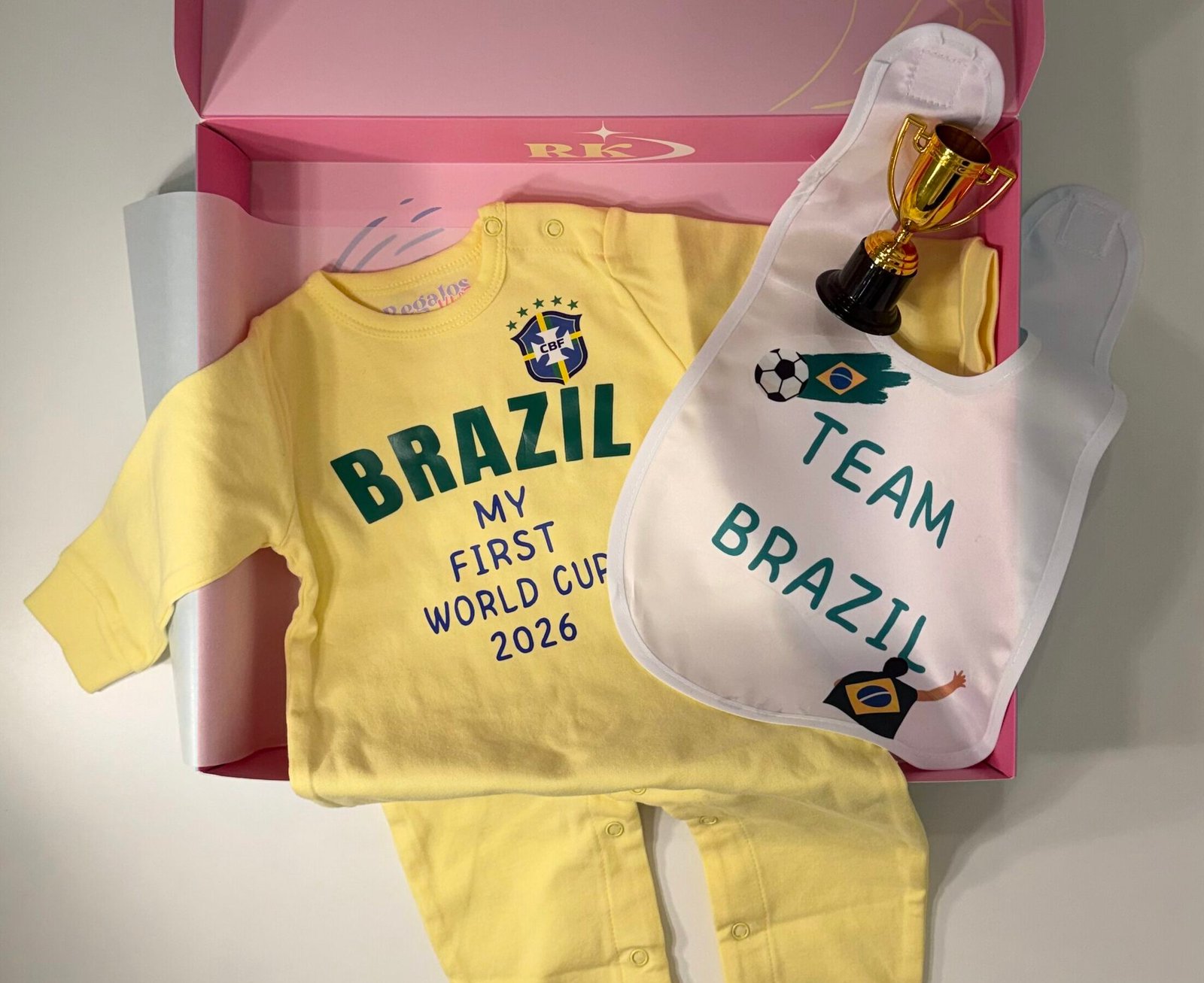 Brazil Baby World Cup Onesie