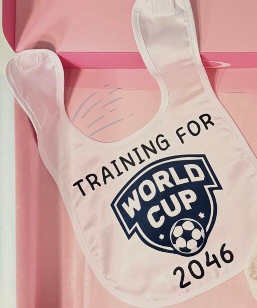 Alternative view of Custom Baby Bib