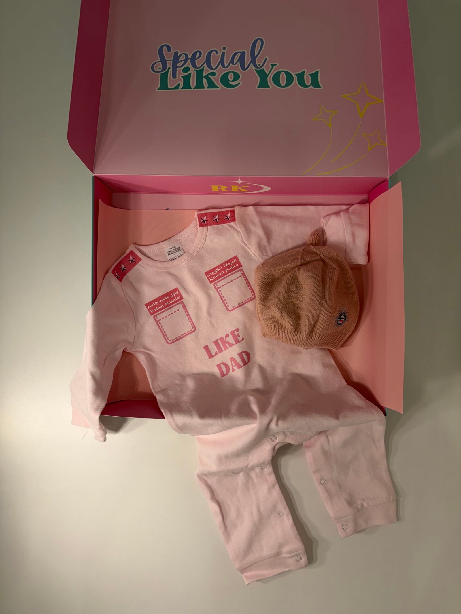 Pink Police Baby Set - الصورة 3