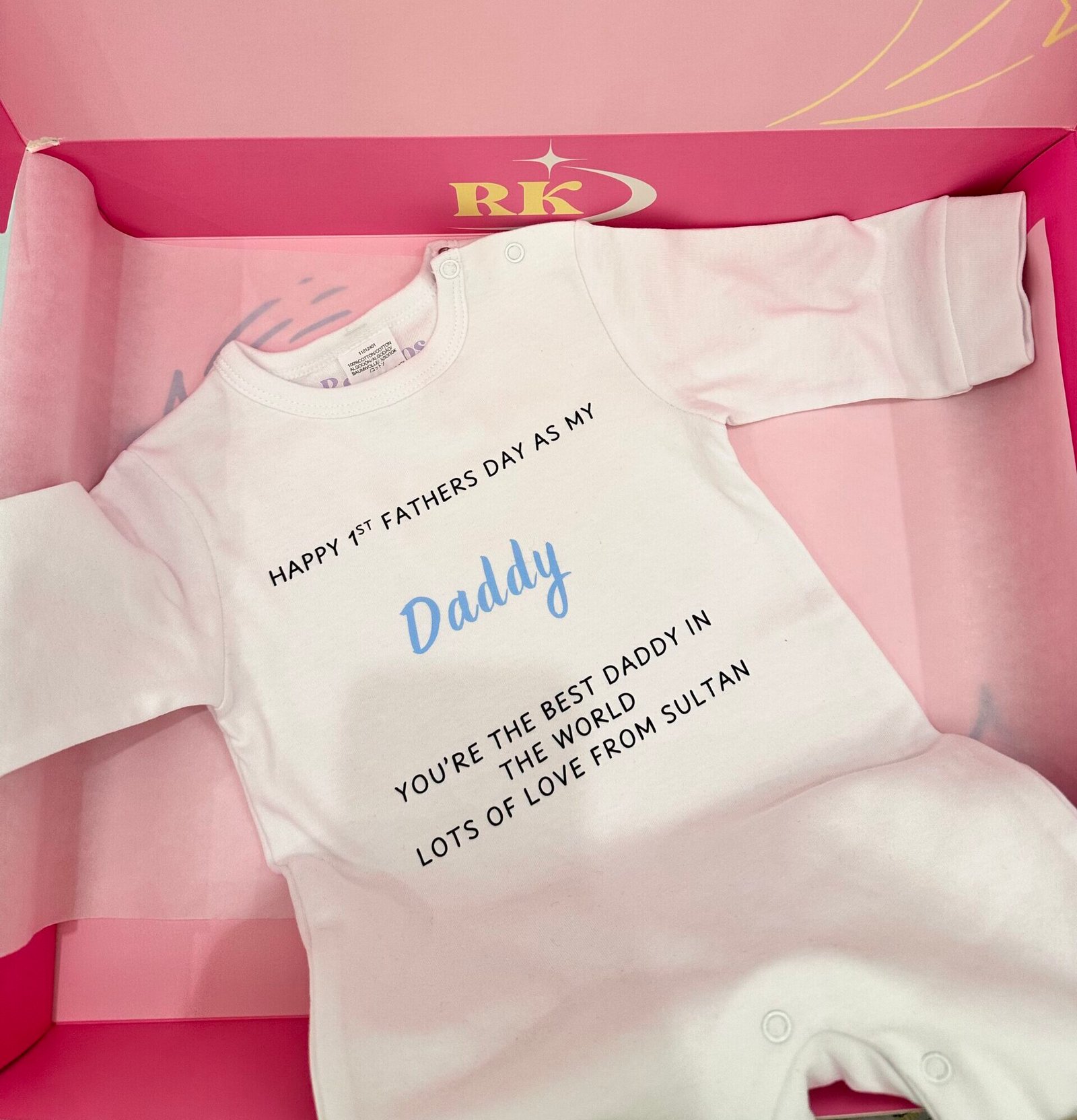 Custom Baby Long Sleeve Overall