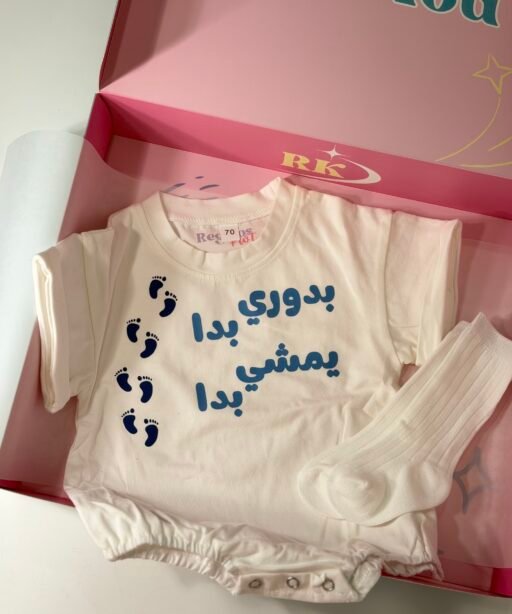 Alternative view of First Steps Baby Boy Set