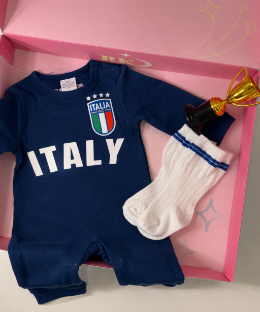 Italy Baby Soccer Onesie