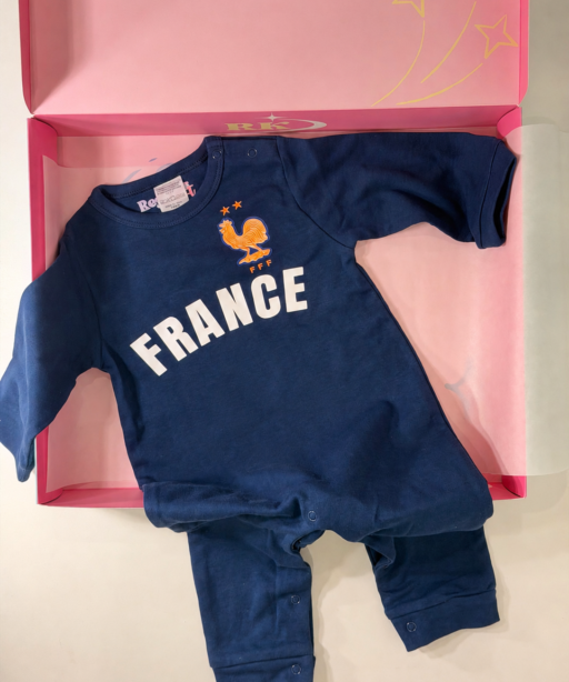 France Baby Soccer Onesie