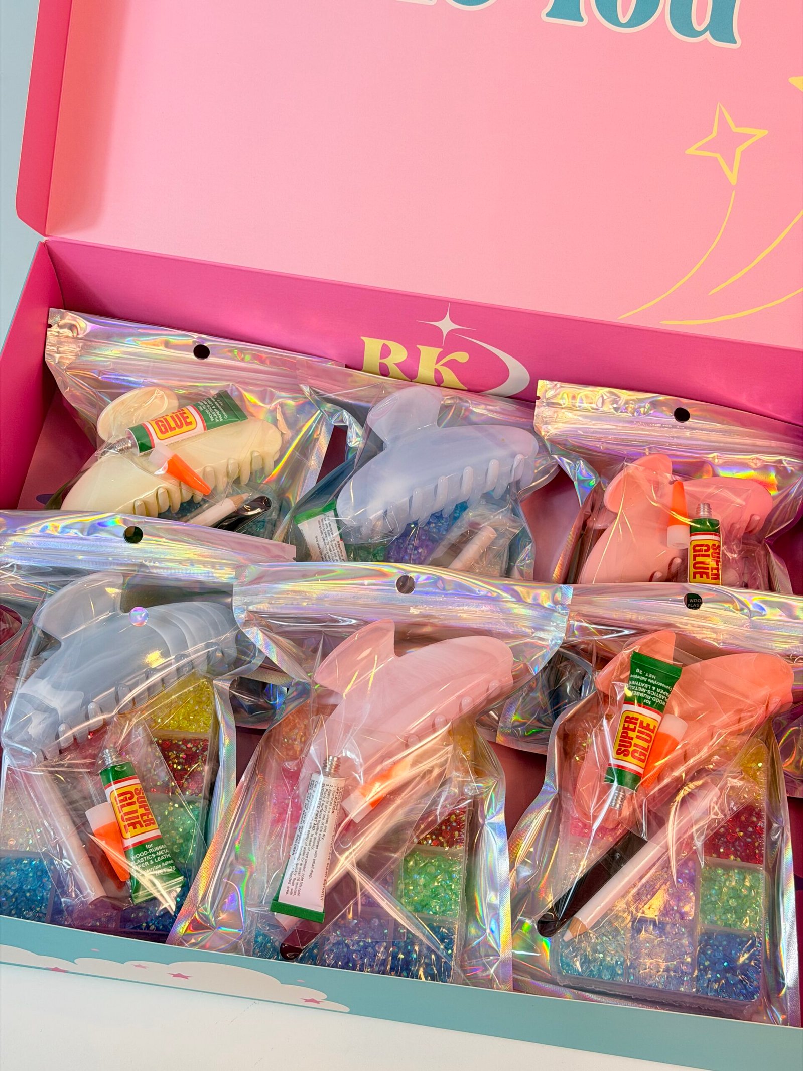 Rainbow Bedazzling Hair Clip Kit Giveaways - Image 2