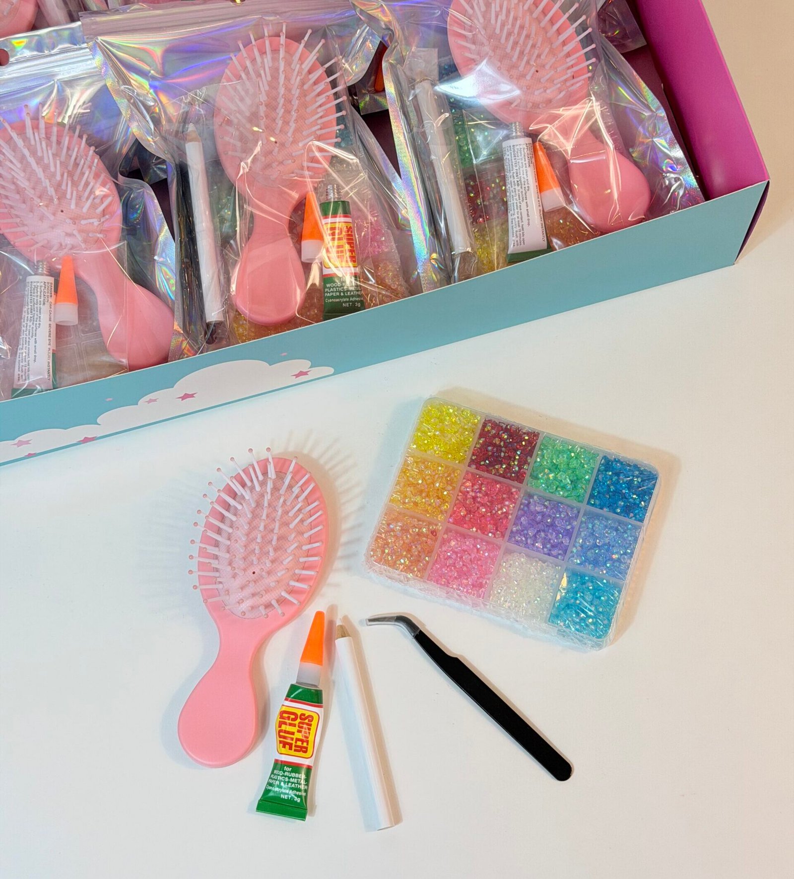 Bedazzling Hairbrush Kit Giveaways