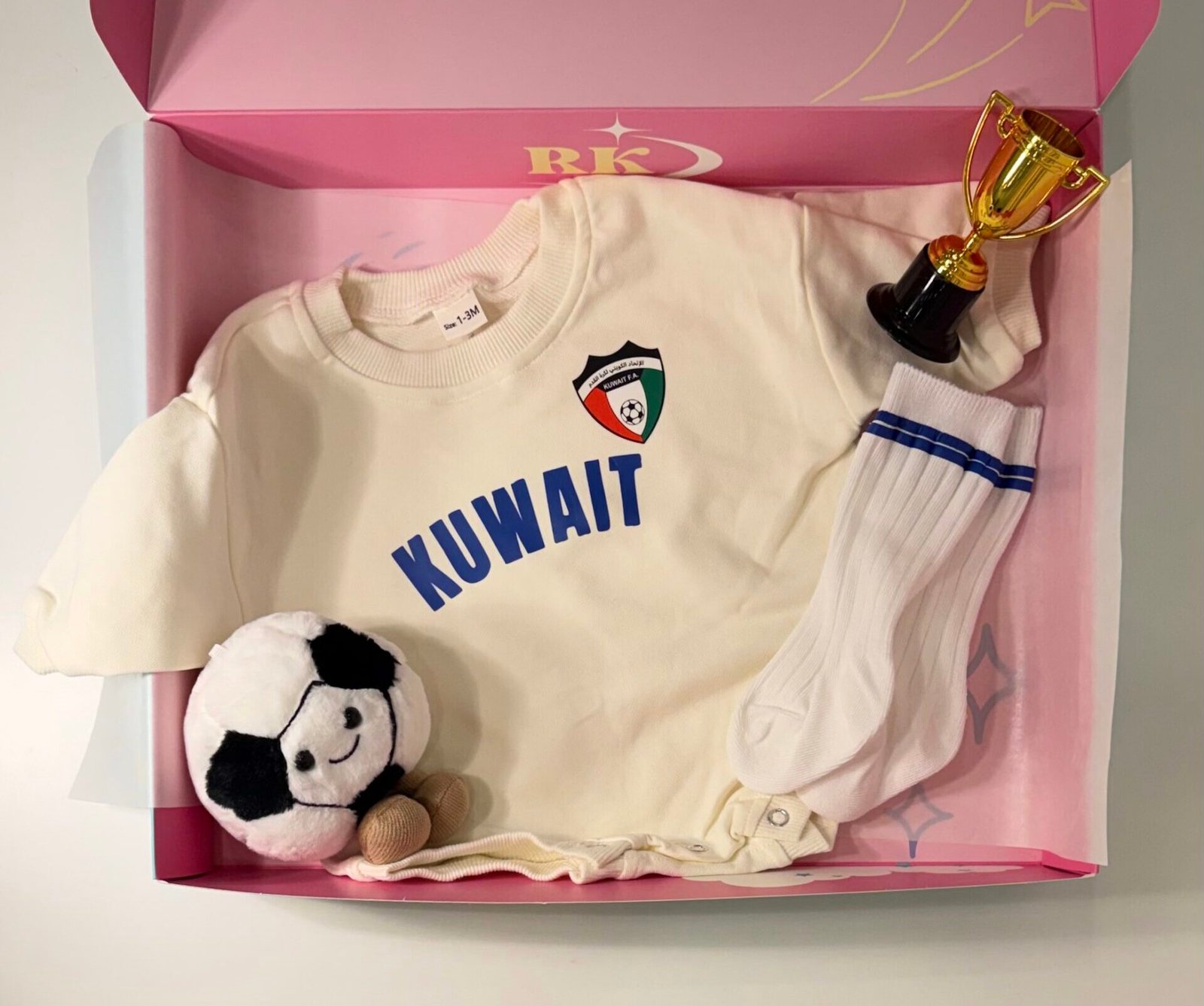 Kuwait Baby Soccer Sweater