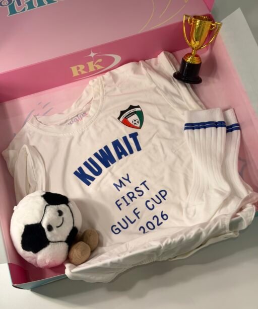 Alternative view of Kuwait Baby Soccer T-shirt