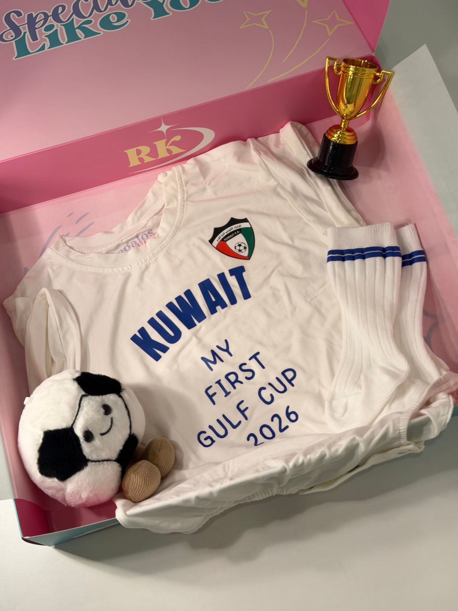 Kuwait Baby Soccer T-shirt - Image 2