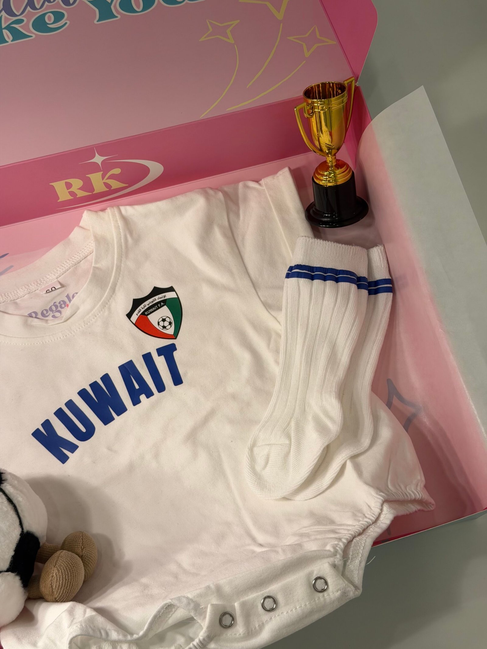 Kuwait Baby Soccer T-shirt - Image 4