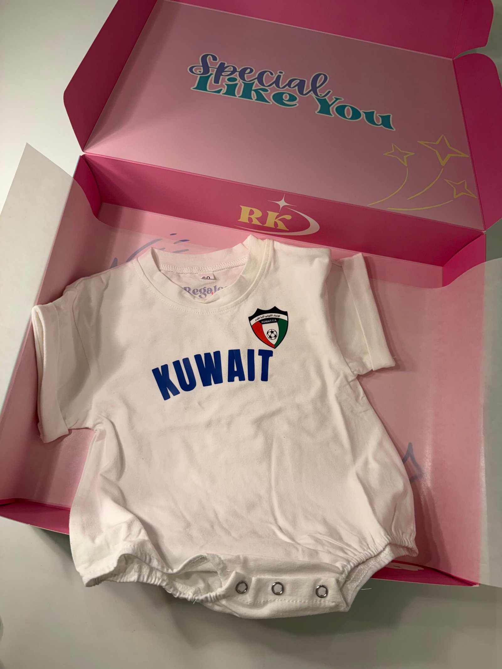 Kuwait Baby Soccer T-shirt - Image 3