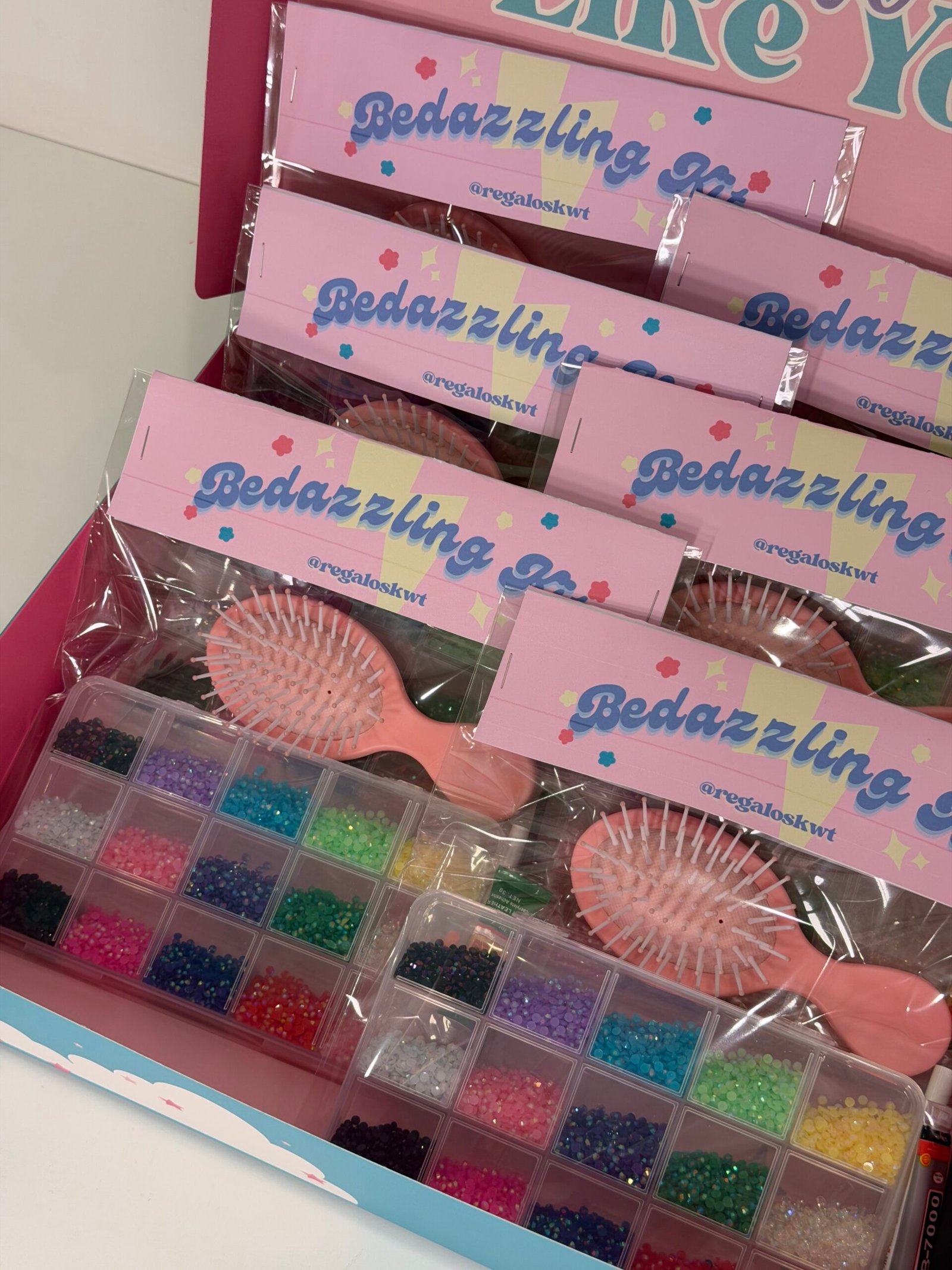 Medium Hairbrush Bedazzling Kit Giveaway