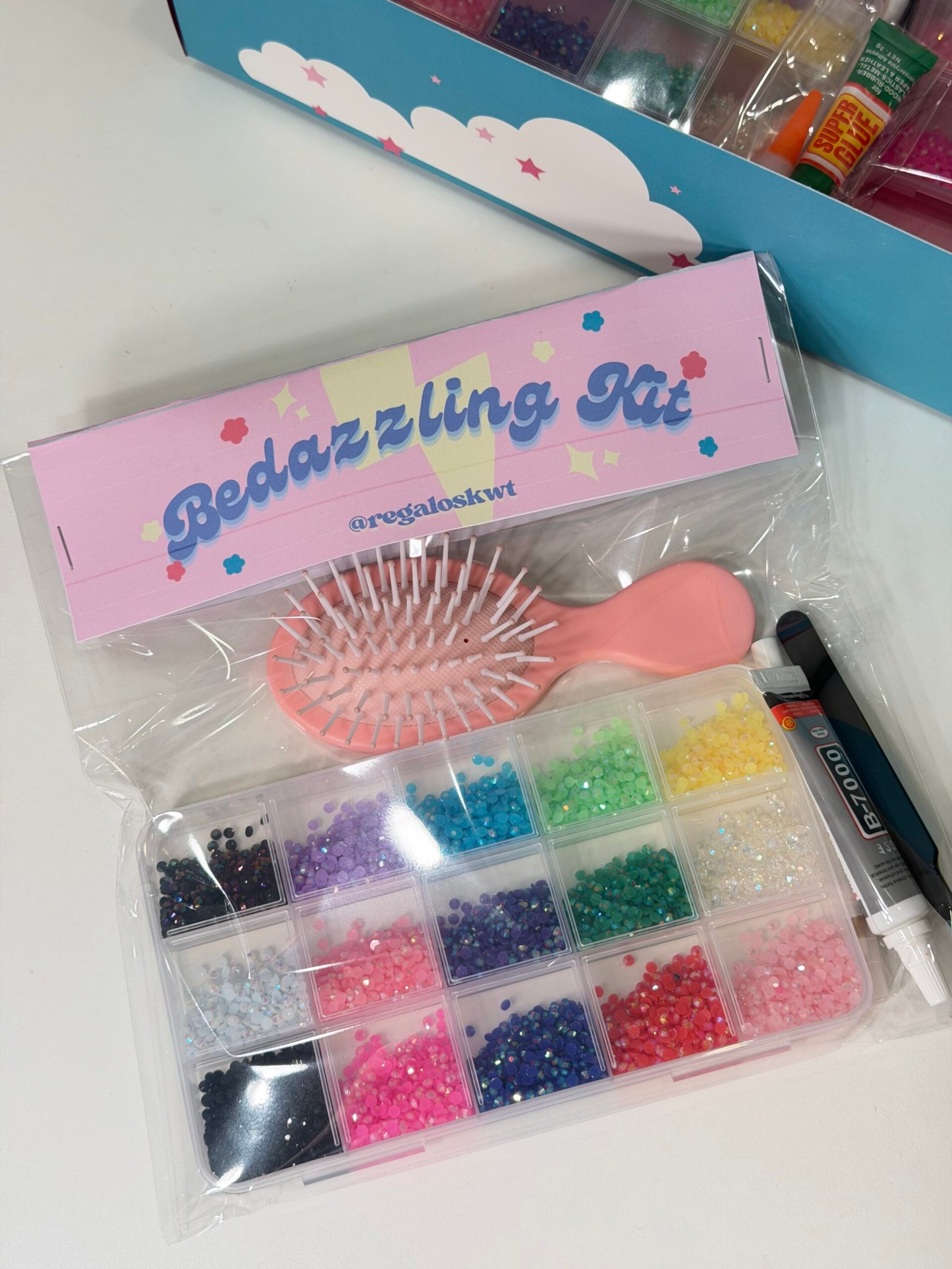 Medium Hairbrush Bedazzling Kit Giveaway - Image 4