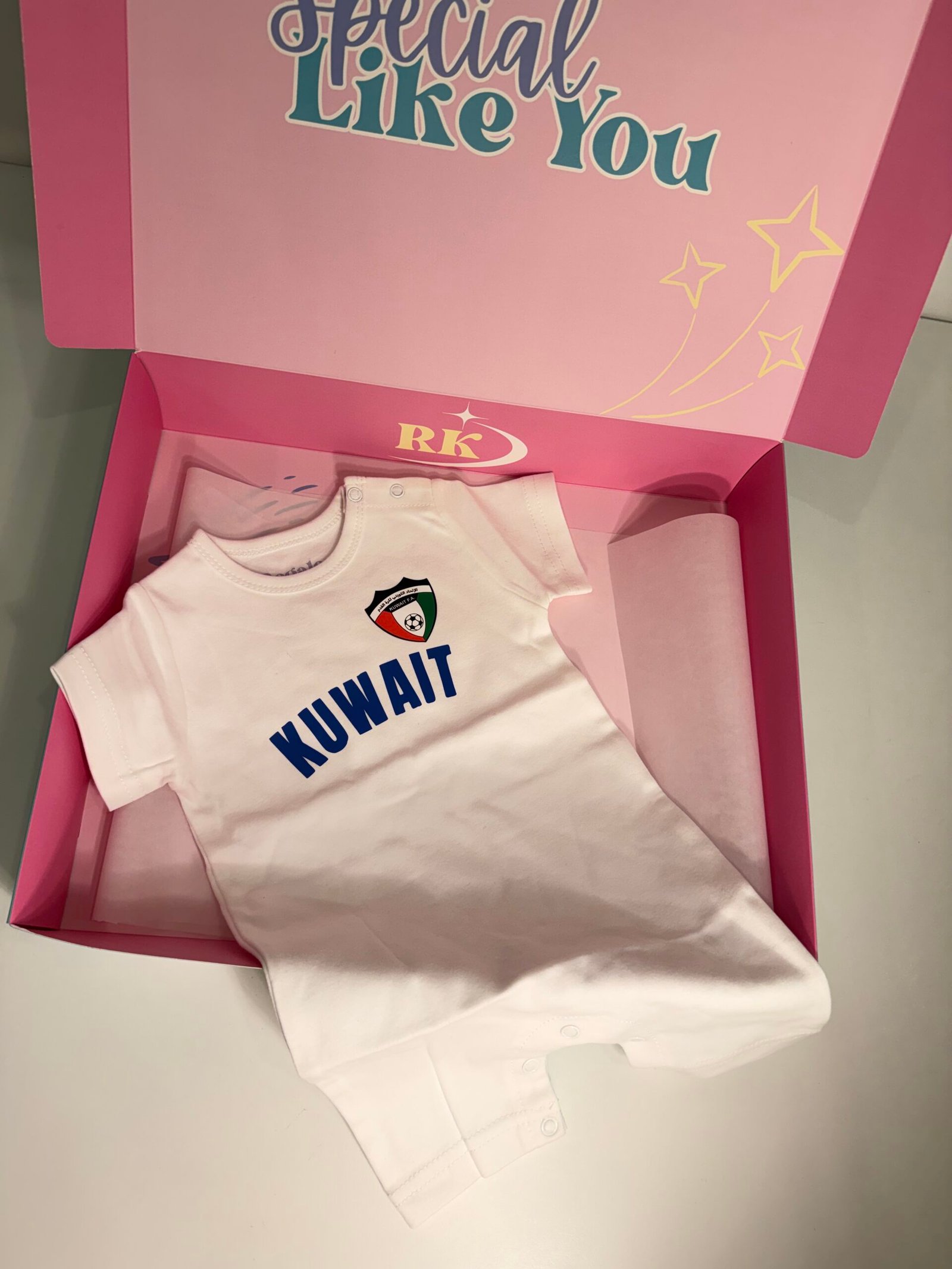 Kuwait Baby Soccer Half Sleeve Overall - Image 2