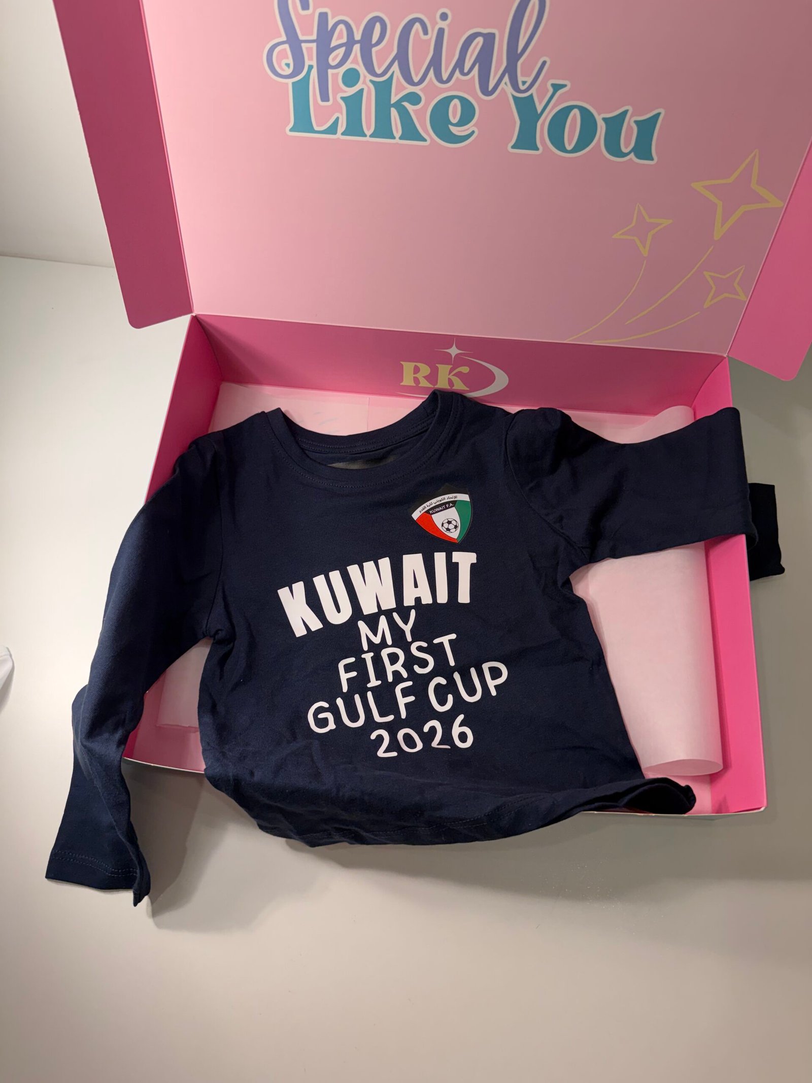 Kuwait Soccer Kids T-shirt - الصورة 2